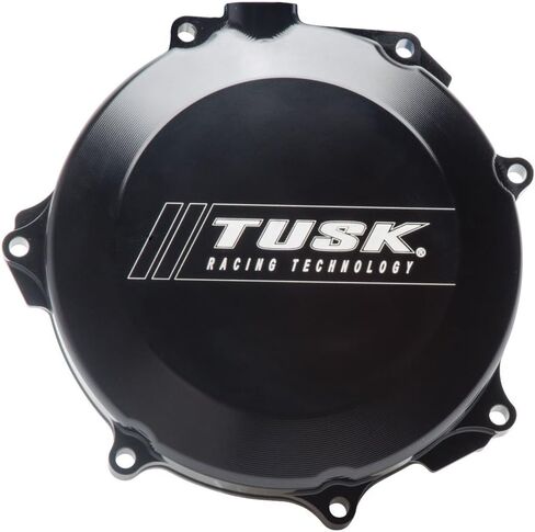 Tusk Impact Billet Clutch Cover Black Compatible with Kawasaki KX450F 2006-2015 in Saudi Arabia