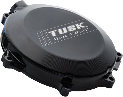 Tusk Impact Billet Clutch Cover Black Compatible with Kawasaki KX450F 2006-2015 in Saudi Arabia