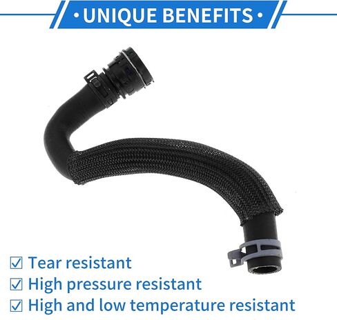 1 قطعة خرطوم سخان لاند روفر رينج روفر إيفوك 2.0L L4 2012-2017 جيد ختم المطاط الأسود محرك مدخل المياه أنبوب in Saudi Arabia