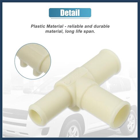2Pcs Heater Water Pipe for Toyota RAV4 2006 2007 2008 2009 Heater Hose Tee Heater Pipe T-Connector Replace 87248-20380 8724820380 Replacement Car Parts Stylish Design in Saudi Arabia