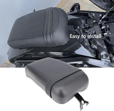Passenger Seat Kit, Rear Leather Seat and Foot Pegs Fit for Harley Nightster 975 RH975 2021-2025, Motorcycle Passenger Cushion Pad & Foot Rests Pedal Accessoires in Saudi Arabia