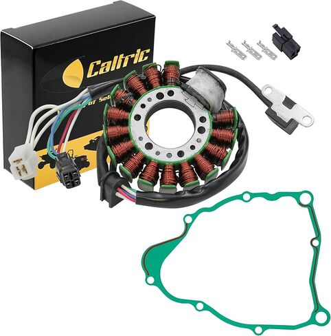 Caltric Stator and Gasket Compatible With Yamaha Timberwolf 250 Yfb250 Yfb-250 4Wd 1994 1998 2000 in Saudi Arabia