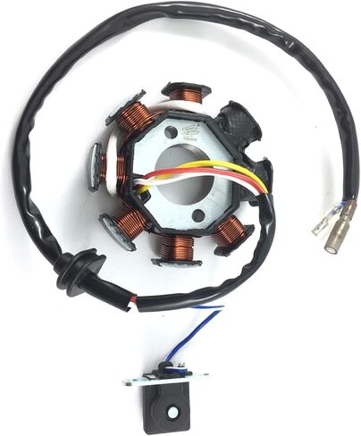 MAGNETO STATOR GENERATOR (2) 50-80CC 139 QMA/QMB 8 COIL/POLE CHINESE SCOOTER MOPED ATV GY6 4 STROKE BENZHOU TAOTAO PEACE VIP SUNL TANK JONWAY ROKETA BMS BAJA TNG SSR JCL VENTO ZNEN in Saudi Arabia