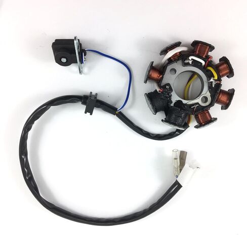 MAGNETO STATOR GENERATOR (2) 50-80CC 139 QMA/QMB 8 COIL/POLE CHINESE SCOOTER MOPED ATV GY6 4 STROKE BENZHOU TAOTAO PEACE VIP SUNL TANK JONWAY ROKETA BMS BAJA TNG SSR JCL VENTO ZNEN in Saudi Arabia