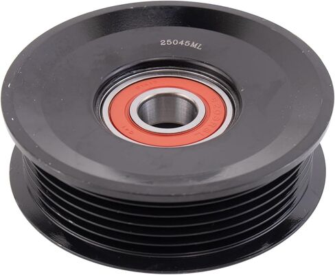 TRQ Serpentine Belt Idler Pulley Compatible with 03 E-150 E-150 Club Wagon 97-02 E-150 Econoline E-150 Econoline Club Wagon E-250 E-250 Econoline 97-08 F-150 04 F-150 Heritage 00-05 LS in Saudi Arabia