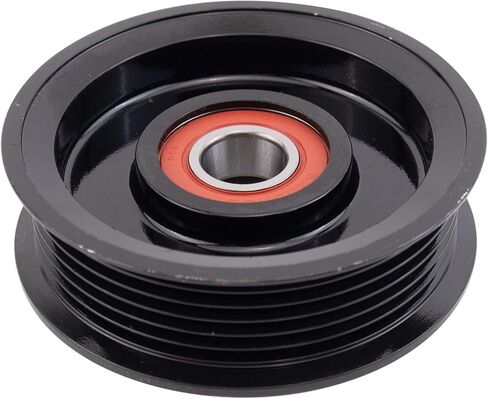 TRQ Serpentine Belt Idler Pulley Compatible with 03 E-150 E-150 Club Wagon 97-02 E-150 Econoline E-150 Econoline Club Wagon E-250 E-250 Econoline 97-08 F-150 04 F-150 Heritage 00-05 LS in Saudi Arabia