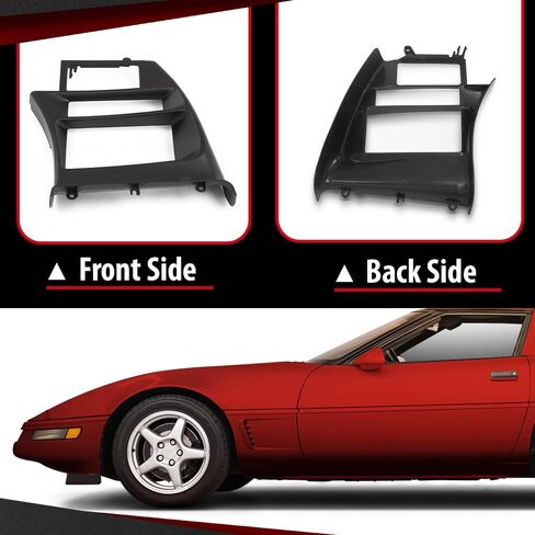 Radio Control Dashboard Compatible with Chevy Corvette C4 1994-1996 Black in Saudi Arabia