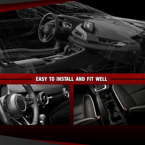 Radio Control Dashboard Compatible with Chevy Corvette C4 1994-1996 Black in Saudi Arabia