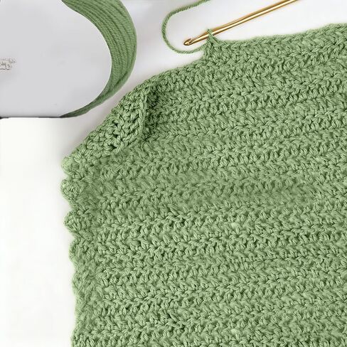 Wool Yarn Knitting Scarves, Hats, Sweaters and Socks Crochet and Knitting Thread for Colorful Crafts,Green in Saudi Arabia