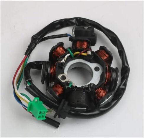 Scooter Stator 6-8 Coil Pole for LJ125T GY6 125/150 152QMI 157QMJ 4-stroke(8 Coil) in Saudi Arabia