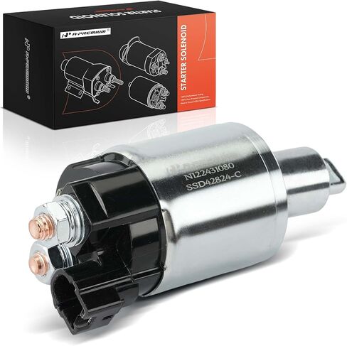 A-Premium Starter Solenoid Compatible with Toyota Models - Corolla 2003-2008 1.8L, Yaris 2010-2018 1.5L - 12V in Saudi Arabia
