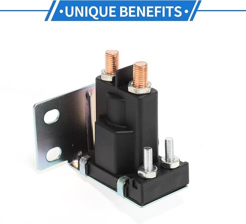 Truck Solenoid Relay Kit 14V 4 Terminal Relay for Freightliner White Rodgers, Durable Plastic Metal Black in Saudi Arabia
