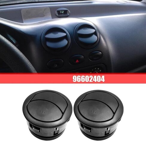 Car Vents Car Air Vent Outlet Grille for Chevy for Aveo for Lova 2009-2014 Center Dashboard A/C Outlet Air Vent Panel 2Pcs in Saudi Arabia