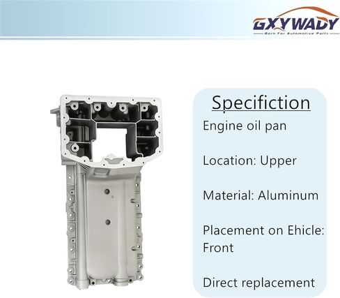 GXYWADY Engine Oil Pan Replacement for F-250 F-350 F-450 F-550 F-650 2011-2019 6.7L Replacement for DC3Z6675C in Saudi Arabia