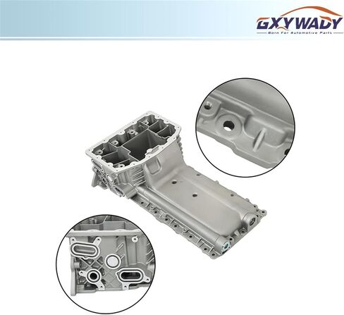 GXYWADY Engine Oil Pan Replacement for F-250 F-350 F-450 F-550 F-650 2011-2019 6.7L Replacement for DC3Z6675C in Saudi Arabia