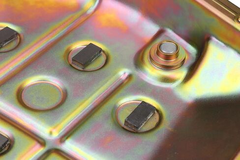URO Parts 24117507556 Transmission Oil Pan, Includes Drain Plug & Magnets, Gasket sold separately in Saudi Arabia
