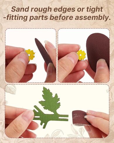 3D Sunflower Wooden Puzzles for Adults,DIY Wooden Flower Craft,DIY Wooden Flowers Model Kit Building Set Craft for Adults to Build.(3.9 * 3.6 * 9.1in 86PCS) in Kuwait