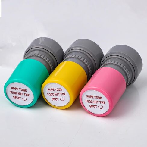 3pcs Hope Your Food Hit The Spot Stamp, Self-Ink Server Stamps for Checks Server Accessories for Restaurant Service Work (Green, Yellow, Pink) in Saudi Arabia