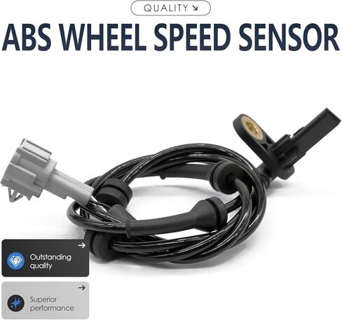 2PCS Rear Left and Right Abs Wheel Speed Sensor Compatible with Nissan Titan 479007S200 479017S200 ALS639 ALS638 04 05 06 07 08 09 10 11 2004 2005 2006 2007 2008 2009 2010 2011 in Saudi Arabia
