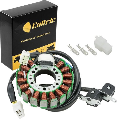 Caltric Stator Compatible With Yamaha Wolverine 350 Yfm350 Yfm-350 4Wd 1996 1999 in Saudi Arabia