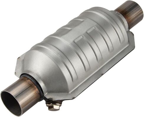 Catalytic Converter 410250 2.5" Inch Universal Catalytic Converter High Flow Stainless Steel 2PCS in Kuwait