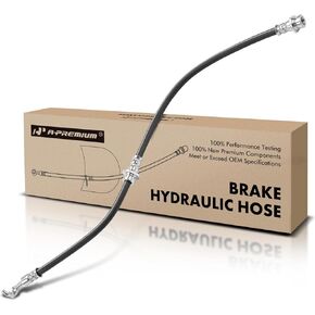 A-Premium Front Passenger Brake Hydraulic Hose Compatible with Select Nissan Models - Versa 2012-2021, Micra 2018-2019, Versa Note 2014-2019 - Replace# 462101HK0A in Kuwait