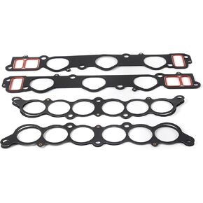 MS95898 Intake Manifold Gasket Set Compatible with 1996-2002 for Toyota 4Runner, 1995-1998 for Toyota T100, 1995-2004 for Toyota Tacoma, 2000-2004 for Toyota Tundra 3.4L 3378CC V6 in Kuwait