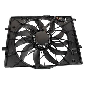 TRQ Radiator Cooling Fan Assembly Compatible with 2019-2021 Jeep Renegade in Kuwait