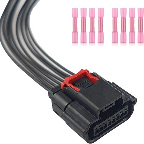 Maf Sensor Female Connector Plug Pigtail Harness 8 Pin - متوافق مع لكزس تويوتا سوبارو مازدا شيفروليه فولفو in Kuwait