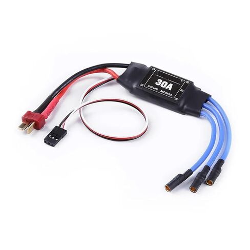 وحدة تحكم في السرعة 30A ESC 2-4S بدون فرش مع 5V 2A BEC للمروحيات والدوارات المتعددة (1 قطعة T Plug-in) in Kuwait