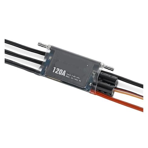120A بدون مستشعر ESC 2-6S 6V/7.4V, 4A(Pro 120A) in Kuwait