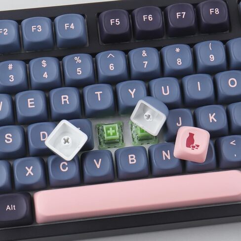 Tsungup PBT Keycaps 138 Keys Mao Profile Keycaps Cute Kindergarten Custom Keycaps Pastel Keycaps Full Set Dye-Sublimation for ANSI Layout Cherry MX Switches Mechanical Keyboards in Kuwait