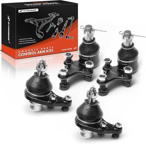 A-Premium Set of 4, Front Upper and Lower Ball Joints Kit, Compatible with Toyota Pickup 1989-1995, RWD in Saudi Arabia