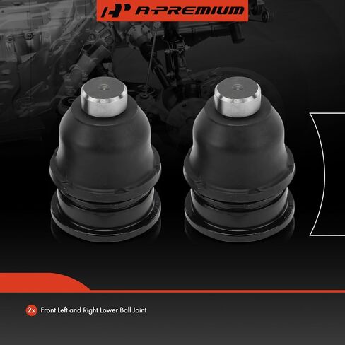 A-Premium 2 x Front Lower Ball Joints, Compatible with Kia Sorento 2011-2013 & Hyundai Santa Fe 2001-2012 in Saudi Arabia
