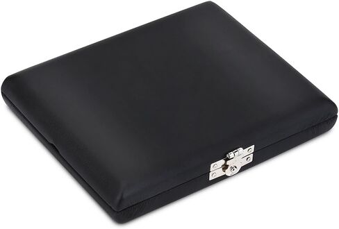 Oboe Case Storage Cover Stand Case Solid Storage Case Oboe Wooden Case and PU Leather Oboe Accessory for 10/12/20pcs Oboe Reeds(10 PCS) in Saudi Arabia