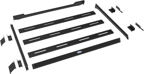 Hooke Road Bronco Half Roof Rack 4 Door for 2021-2025 Ford Bronco 4-Door Hardtop (Exclude Bronco Sport), Overland Roof Basket Cargo Storage, No-Drill Easy Install in Saudi Arabia