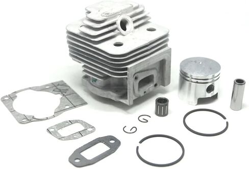44MM 52CC CYLINDER ASSY 1E44F-5 44F-5 44-5 BG520 CG520 ZYLINDER ASSEMBLY PISTON KIT RING PIN CLIP REBUILD TRIMMER Parts in Saudi Arabia