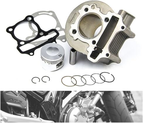 Motorcycle Cylinder Kit for GY6 125CC 150CC KYMCO125 Scooter ATV Buggy Engine Performance Modification Accessories 52.4mm 57.4mm(57.4mm) in Saudi Arabia
