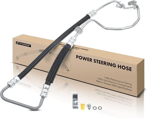 A-Premium Power Steering Pressure Hose Line Assembly Compatible with Ford Expedition 2002 2003 2004, V8 4.6L SOHC, Pump to Gear/Rack Pinion in Saudi Arabia