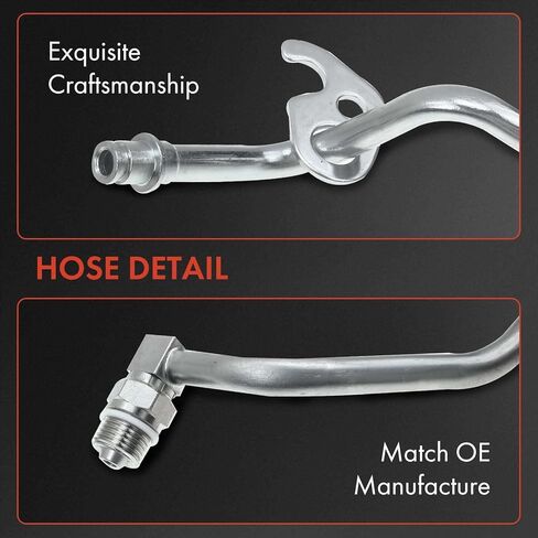 A-Premium Power Steering Pressure Hose Line Assembly Compatible with Ford Expedition 2002 2003 2004, V8 4.6L SOHC, Pump to Gear/Rack Pinion in Saudi Arabia