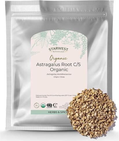 Starwest Botanicals Organic Astragalus Root Cut and Sifted, 4 Ounces in Kuwait