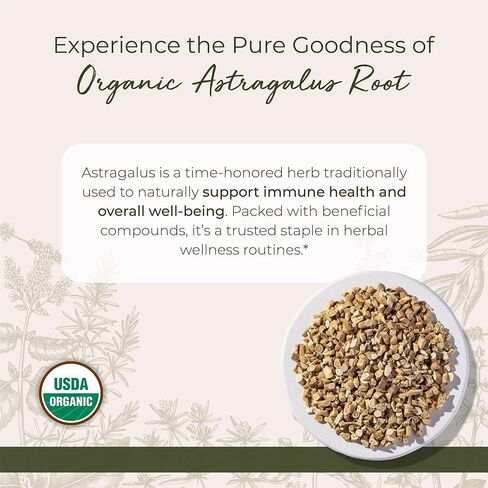 Starwest Botanicals Organic Astragalus Root Cut and Sifted, 4 Ounces in Kuwait