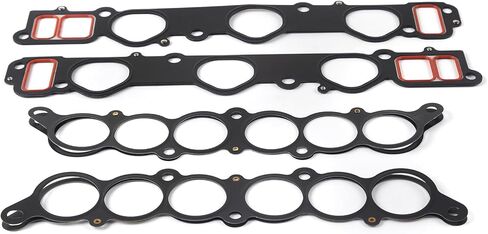 MS95898 Intake Manifold Gasket Set Compatible with 1996-2002 for Toyota 4Runner, 1995-1998 for Toyota T100, 1995-2004 for Toyota Tacoma, 2000-2004 for Toyota Tundra 3.4L 3378CC V6 in Kuwait
