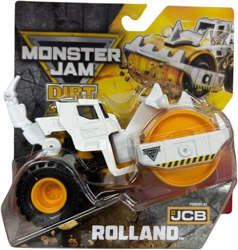 Monster Jam Rolland 1:64 Scale Die-Cast Vehicle, Official Truck Powered by JCB, Series 11 in Saudi Arabia
