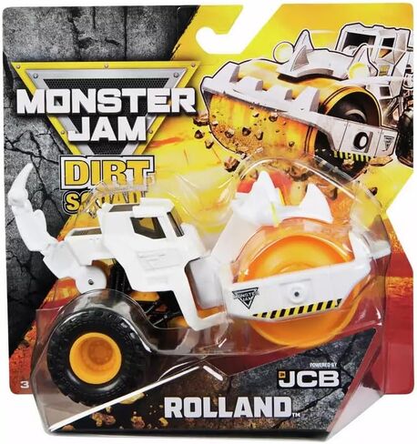 Monster Jam Rolland 1:64 Scale Die-Cast Vehicle, Official Truck Powered by JCB, Series 11 in Saudi Arabia