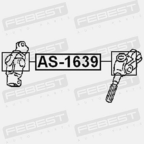وصلة عالمية 16X39 فبراير AS-1639 OEM 56370-25000 in Kuwait