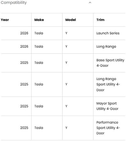 فاصل سبويلر للشفاه الأمامي لسيارة Tesla Model Y 2025 2026 Tesla Model Y ترقية ديناميكية هوائية ممتازة وحماية ممتصة للصدمات 3 قطع (أسود لامع) in Saudi Arabia