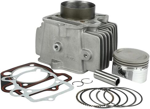 56.5 مللي متر المكبس والخواتم طقم هيكل اسطواني مناسب لـ LiFan LF150 150cc 1P56FMJ محرك أفقي 150 أجزاء الدراجة الترابية in Saudi Arabia