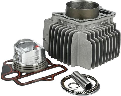 56.5 مللي متر المكبس والخواتم طقم هيكل اسطواني مناسب لـ LiFan LF150 150cc 1P56FMJ محرك أفقي 150 أجزاء الدراجة الترابية in Saudi Arabia