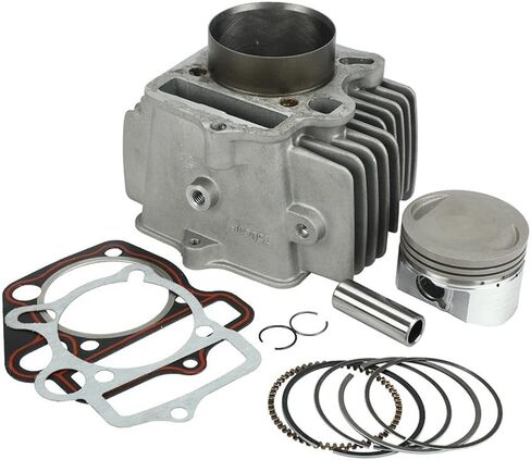 56.5 مللي متر المكبس والخواتم طقم هيكل اسطواني مناسب لـ LiFan LF150 150cc 1P56FMJ محرك أفقي 150 أجزاء الدراجة الترابية in Saudi Arabia